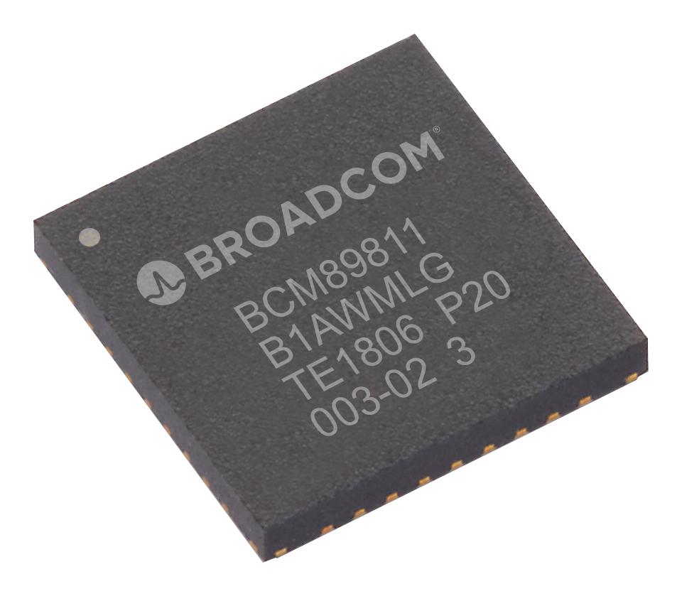 BCM89811B1AWMLG Broadcom AUTOMOTIVE BROADR-REACH ETHERNET